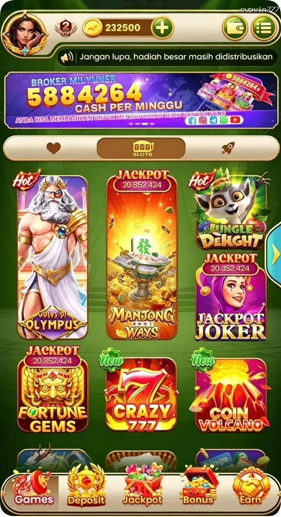 supwin777 Preview - Resmi Unduh